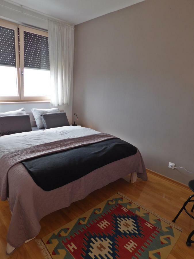 Apartman Nadja Arena Zagabria Esterno foto